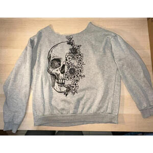 Custom Women’s Graphic V-Neck Sweater – Cutoff Collar Design